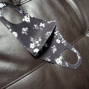 Simplistic Floral Face Mask